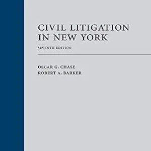 خرید و دانلود نسخه کامل کتاب زبان اصلی Civil Litigation in New York, Seventh Edition PDF | دانلود کتاب خارجی