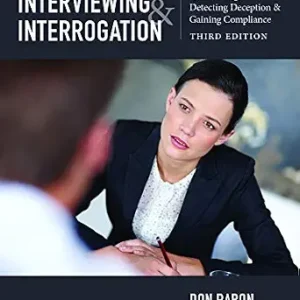 خرید و دانلود نسخه کامل کتاب زبان اصلی Interviewing and Interrogation: Questioning, Detecting Deception and Gaining Compliance, Third Edition: Questioning, Detecting Deception & Gaining Compliance PDF | دانلود کتاب خارجی