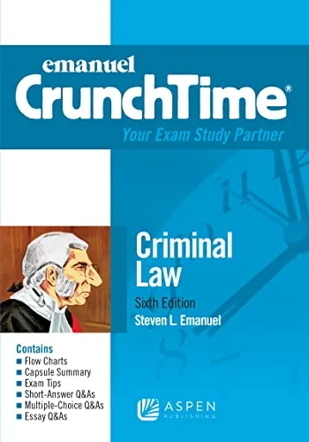 خرید و دانلود نسخه کامل کتاب زبان اصلی Emanuel CrunchTime for Criminal Law (Emanuel CrunchTime Series) 6th Edition PDF | دانلود کتاب خارجی_6aaa637cc384d.jpeg خرید و دانلود نسخه کامل کتاب زبان اصلی Emanuel CrunchTime for Criminal Law (Emanuel CrunchTime Series) 6th Edition PDF | دانلود کتاب خارجی