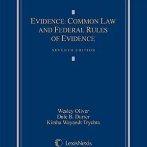خرید و دانلود نسخه کامل کتاب زبان اصلی Evidence: Common Law and Federal Rules of Evidence, (2015) PDF | دانلود کتاب خارجی