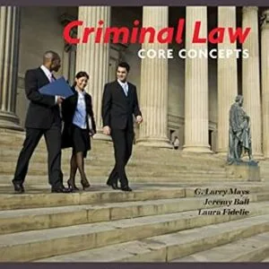 خرید و دانلود نسخه کامل کتاب زبان اصلی Criminal Law: Core Concepts (Aspen Criminal Justice Series) PDF | دانلود کتاب خارجی