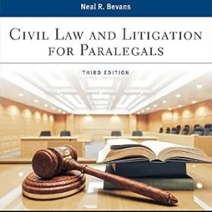 خرید و دانلود نسخه کامل کتاب زبان اصلی Civil Law and Litigation for Paralegals (Aspen College Series) PDF | دانلود کتاب خارجی