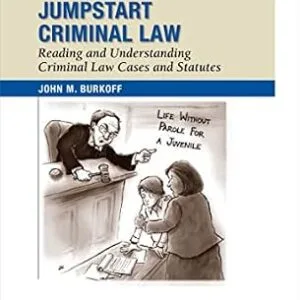 خرید و دانلود نسخه کامل کتاب زبان اصلی Jumpstart Criminal Law: Reading and Understanding Criminal Cases and Statutes (Jumpstart Series) PDF | دانلود کتاب خارجی