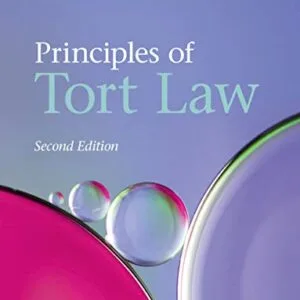 خرید و دانلود نسخه کامل کتاب زبان اصلی Principles of Tort Law 2nd Edition PDF | دانلود کتاب خارجی