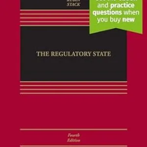 خرید و دانلود نسخه کامل کتاب زبان اصلی The Regulatory State (Aspen Casebook Series) PDF | دانلود کتاب خارجی