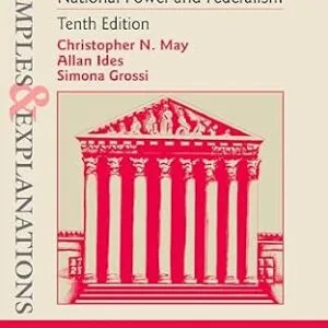 خرید و دانلود نسخه کامل کتاب زبان اصلی Examples & Explanations for Constitutional Law: National Power and Federalism (Examples & Explanations Series) PDF | دانلود کتاب خارجی