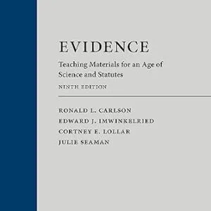 خرید و دانلود نسخه کامل کتاب زبان اصلی Evidence: Teaching Materials for an Age of Science and Statutes (with Federal Rules of Evidence Appendix), Ninth Edition PDF | دانلود کتاب خارجی