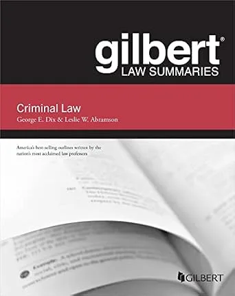 خرید و دانلود نسخه کامل کتاب زبان اصلی Gilbert Law Summary on Criminal Law (Gilbert Law Summaries) PDF | دانلود کتاب خارجی_6aa78f87c75d1.jpeg خرید و دانلود نسخه کامل کتاب زبان اصلی Gilbert Law Summary on Criminal Law (Gilbert Law Summaries) PDF | دانلود کتاب خارجی