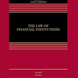 خرید و دانلود نسخه کامل کتاب زبان اصلی The Law of Financial Institutions (Aspen Casebook Series) PDF | دانلود کتاب خارجی
