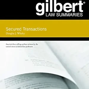 خرید و دانلود نسخه کامل کتاب زبان اصلی Gilbert Law Summaries on Secured Transactions PDF | دانلود کتاب خارجی