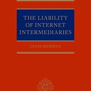 خرید و دانلود نسخه کامل کتاب زبان اصلی The Liability of Internet Intermediaries 1st Edition | دانلود کتاب خارجی