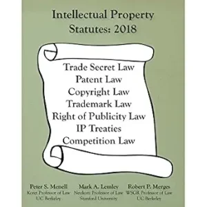 خرید و دانلود نسخه کامل کتاب زبان اصلی Intellectual Property Statutes 2018 | دانلود کتاب خارجی