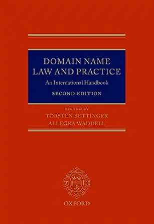 خرید و دانلود نسخه کامل کتاب زبان اصلی Domain Name Law and Practice: An International Handbook | دانلود کتاب خارجی_6abd21fc1253d.webp خرید و دانلود نسخه کامل کتاب زبان اصلی Domain Name Law and Practice: An International Handbook | دانلود کتاب خارجی