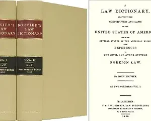 خرید و دانلود نسخه کامل کتاب زبان اصلی Bouvier Law Dictionary 1856 edition PDF | دانلود کتاب خارجی