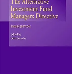 خرید و دانلود نسخه کامل کتاب زبان اصلی The Alternative Investment Fund Managers Directive PDF | دانلود کتاب خارجی