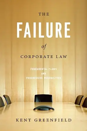 خرید و دانلود نسخه کامل کتاب زبان اصلی The Failure of Corporate Law: Fundamental Flaws and Progressive Possibilities PDF | دانلود کتاب خارجی_6a970f9124668.webp خرید و دانلود نسخه کامل کتاب زبان اصلی The Failure of Corporate Law: Fundamental Flaws and Progressive Possibilities PDF | دانلود کتاب خارجی