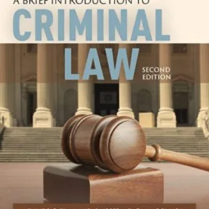 خرید و دانلود نسخه کامل کتاب زبان اصلی A Brief Introduction to Criminal Law 2nd Edition PDF | دانلود کتاب خارجی