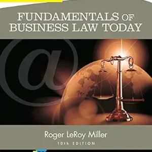 خرید و دانلود نسخه کامل کتاب زبان اصلی Cengage Advantage Books: Fundamentals of Business Law Today: Summarized Cases PDF | دانلود کتاب خارجی