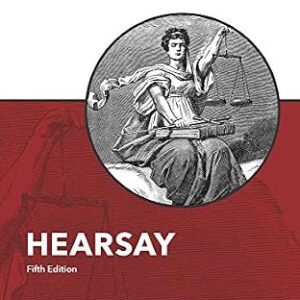 خرید و دانلود نسخه کامل کتاب زبان اصلی A Student’s Guide to Hearsay, Fifth Edition PDF | دانلود کتاب خارجی