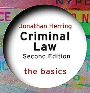 خرید و دانلود نسخه کامل کتاب زبان اصلی Criminal Law: The Basics PDF | دانلود کتاب خارجی