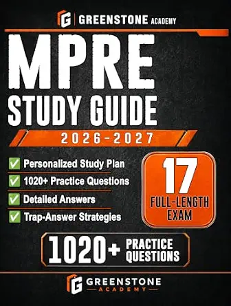 خرید و دانلود نسخه کامل کتاب زبان اصلی MPRE Study Guide 2026–2027: Exam Review with Personalized Study Plan, 1020+ Practice Questions, 17 Full-Length Exams, Detailed Answer Explanations, and Trap-Answer Strategies for Ethics Rule Confi… PDF | دانلود کتاب خارجی_6ab0ba5d3e8d7.webp خرید و دانلود نسخه کامل کتاب زبان اصلی MPRE Study Guide 2026–2027: Exam Review with Personalized Study Plan, 1020+ Practice Questions, 17 Full-Length Exams, Detailed Answer Explanations, and Trap-Answer Strategies for Ethics Rule Confi… PDF | دانلود کتاب خارجی