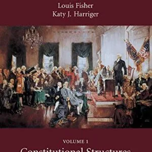 خرید و دانلود نسخه کامل کتاب زبان اصلی American Constitutional Law, Volume One: Constitutional Structures: Separated Powers and Federalism, Twelfth Edition Twelfth Edition PDF | دانلود کتاب خارجی
