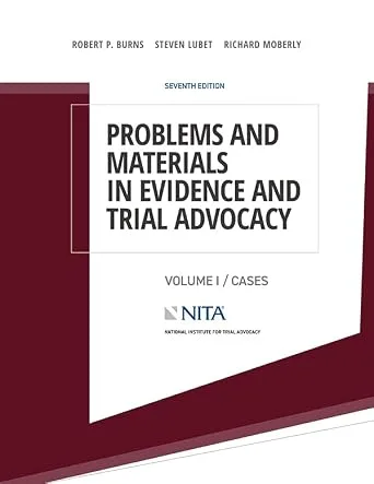خرید و دانلود نسخه کامل کتاب زبان اصلی Problems and Materials in Evidence and Trial Advocacy: Volume I / Cases (NITA) PDF | دانلود کتاب خارجی_6aa85dc81779f.jpeg خرید و دانلود نسخه کامل کتاب زبان اصلی Problems and Materials in Evidence and Trial Advocacy: Volume I / Cases (NITA) PDF | دانلود کتاب خارجی