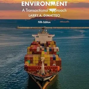 خرید و دانلود نسخه کامل کتاب زبان اصلی International Business Law and the Legal Environment: A Transactional Approach PDF | دانلود کتاب خارجی
