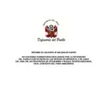 خرید و دانلود نسخه کامل کتاب Actuaciones humanitarias realizadas por la Defensoría del Pueblo con ocasión de los hechos ocurridos el 5 de junio del 2009, en las provincias de Utcubamba y Bagua, región Amazonas, en el contexto del paro amazónico