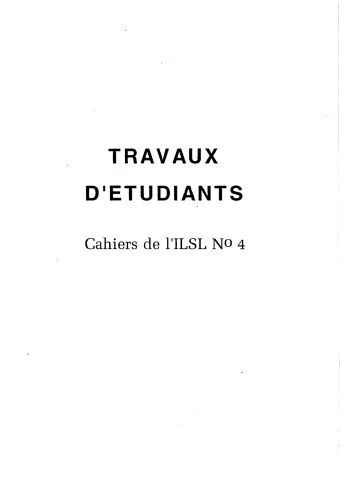 خرید و دانلود نسخه کامل کتاب Cahiers de l’ ILSL n° 4 : Travaux d’étudiants_6899db56b204b.jpeg خرید و دانلود نسخه کامل کتاب Cahiers de l’ ILSL n° 4 : Travaux d’étudiants