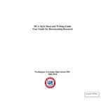 خرید و دانلود نسخه کامل کتاب MLA Style Sheet and Writing Guide. Your Guide for Documenting Research 2009-2010