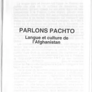 خرید و دانلود نسخه کامل کتاب Parlons Pachto. Langue et Culture de L’Afghanistan
