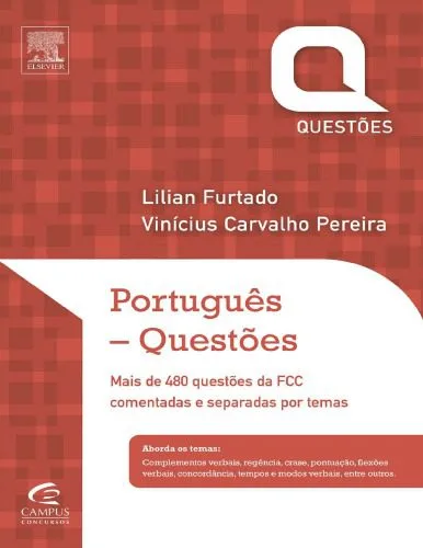 خرید و دانلود نسخه کامل کتاب Português – Questões: Mais de 480 questões da FCC comentadas e separadas por temas_68c504cd08c2d.jpeg خرید و دانلود نسخه کامل کتاب Português – Questões: Mais de 480 questões da FCC comentadas e separadas por temas