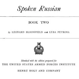 خرید و دانلود نسخه کامل کتاب Spoken Russian Book 2 (book and audio)