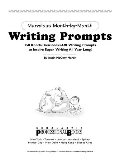 خرید و دانلود نسخه کامل کتاب Writing Prompts: 250 Knock-Their-Socks-Off Writing Prompts to Inspire Super Writing All Year Long!_68c263d887c90.jpeg خرید و دانلود نسخه کامل کتاب Writing Prompts: 250 Knock-Their-Socks-Off Writing Prompts to Inspire Super Writing All Year Long!