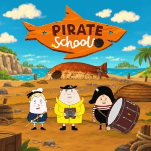 خرید و دانلود نسخه کامل کارتون Pirate School زبان اصلی | پرورش کودک دوزبانه | انیمیشن زبان اصلی | کارتون آموزشی
