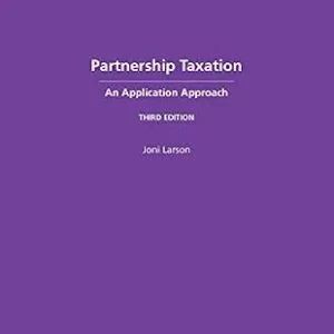 خرید و دانلود نسخه کامل کتاب زبان اصلی Partnership Taxation: An Application Approach, Third Edition | دانلود کتاب خارجی