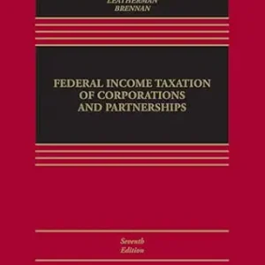 خرید و دانلود نسخه کامل کتاب زبان اصلی Federal Income Taxation of Corporations and Partnerships (Aspen Casebook Series) | دانلود کتاب خارجی