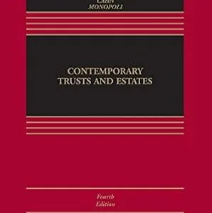 خرید و دانلود نسخه کامل کتاب زبان اصلی Contemporary Trusts and Estates (Aspen Casebook Series) | دانلود کتاب خارجی