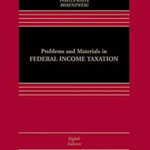 خرید و دانلود نسخه کامل کتاب زبان اصلی Problems and Materials in Federal Income Taxation (Aspen Casebook Series) | دانلود کتاب خارجی
