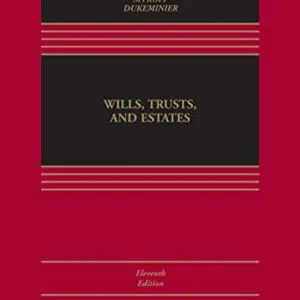 خرید و دانلود نسخه کامل کتاب زبان اصلی Wills, Trusts, and Estates, Eleventh Edition (Aspen Casebook Series) 11th Edition | دانلود کتاب خارجی