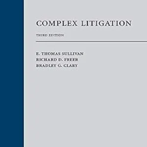 خرید و دانلود نسخه کامل کتاب زبان اصلی Complex Litigation, Third Edition | دانلود کتاب خارجی