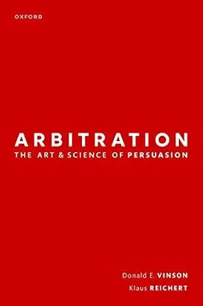 خرید و دانلود نسخه کامل کتاب زبان اصلی Arbitration: the Art & Science of Persuasion | دانلود کتاب خارجی_6ac2c83f96041.jpeg خرید و دانلود نسخه کامل کتاب زبان اصلی Arbitration: the Art & Science of Persuasion | دانلود کتاب خارجی
