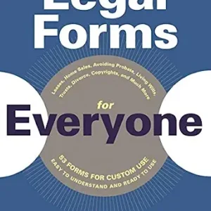 خرید و دانلود نسخه کامل کتاب زبان اصلی Legal Forms for Everyone: Leases, Home Sales, Avoiding Probate, Living Wills, Trusts, Divorce, Copyrights, and Much More | دانلود کتاب خارجی