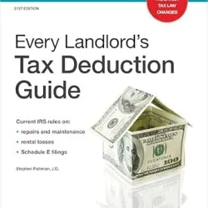 خرید و دانلود نسخه کامل کتاب زبان اصلی Every Landlord’s Tax Deduction Guide | دانلود کتاب خارجی