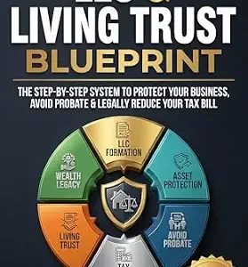 خرید و دانلود نسخه کامل کتاب زبان اصلی The LLC & Living Trust Blueprint: The Step-by-Step System to Protect Your Business, Avoid Probate & Legally Reduce Your Tax Bill | دانلود کتاب خارجی