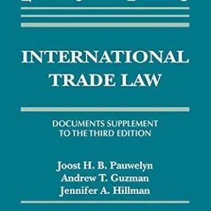 خرید و دانلود نسخه کامل کتاب زبان اصلی International Trade Law: Documents Supplement to the Third Edition, 2016 (Supplements) | دانلود کتاب خارجی