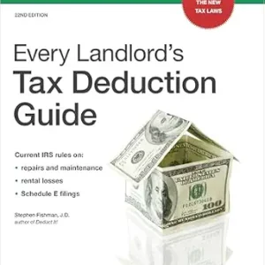 خرید و دانلود نسخه کامل کتاب زبان اصلی Every Landlord’s Tax Deduction Guide | دانلود کتاب خارجی