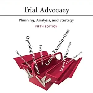 خرید و دانلود نسخه کامل کتاب زبان اصلی Trial Advocacy: Planning, Analysis, and Strategy (Aspen Coursebook Series) | دانلود کتاب خارجی
