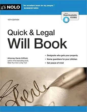 خرید و دانلود نسخه کامل کتاب زبان اصلی Quick & Legal Will Book | دانلود کتاب خارجی_6ac823d084889.jpeg خرید و دانلود نسخه کامل کتاب زبان اصلی Quick & Legal Will Book | دانلود کتاب خارجی